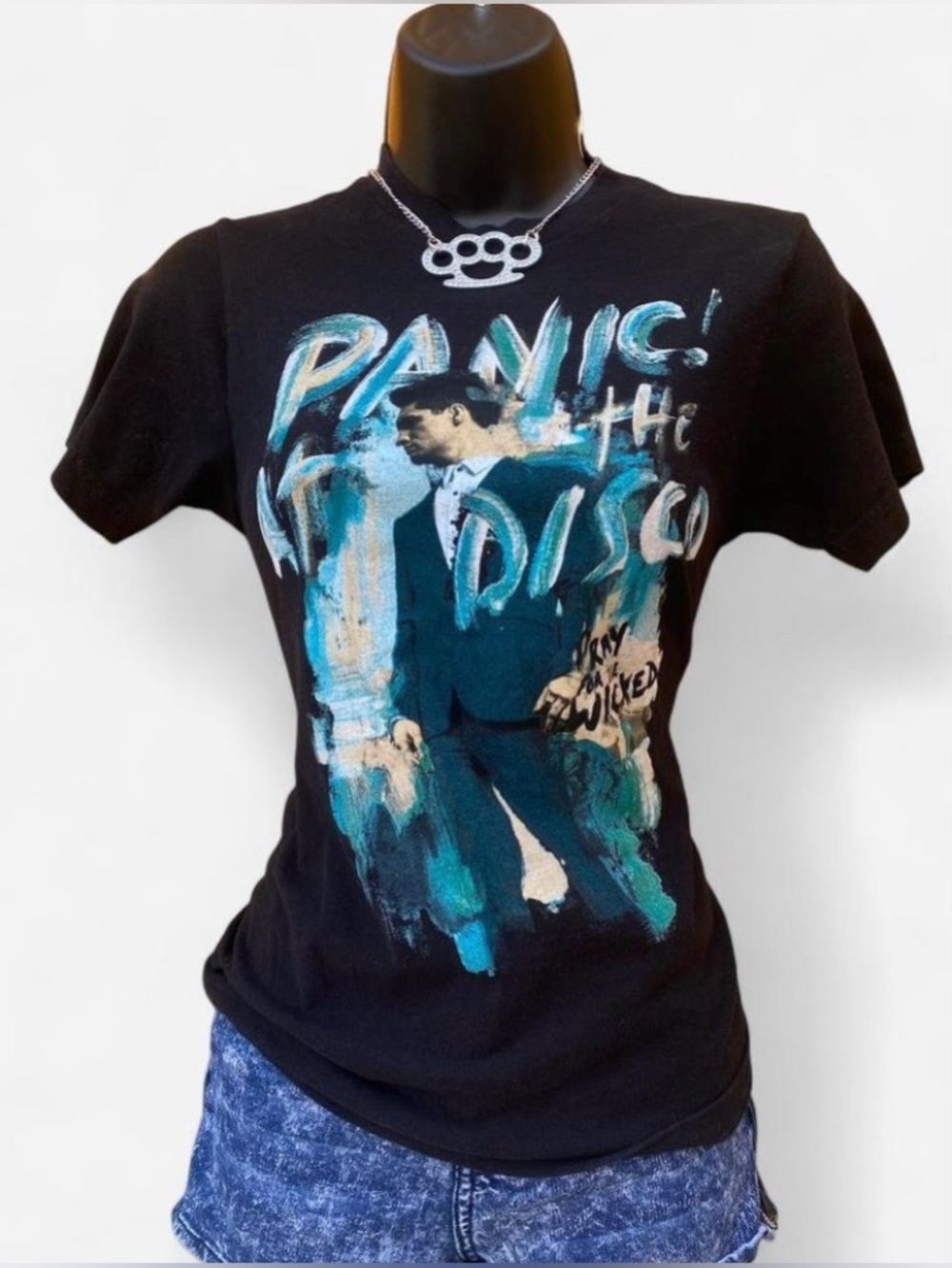 Panic! At The Disco Brendon Urie Pray For The Wicked Album Band Tee